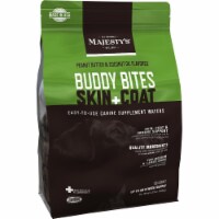 Majestys MBBSC56 Buddy Bites Skin & Coat, Original Formula Peanut Butter - 56 count