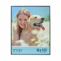 Snap® 8x10 Front Load Photo Frame - Black Perspective: Main