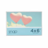 Snap® 4x6 Clear Acrylic Box Photo Frame Perspective: Main