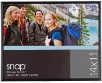 Pinnacle Snap 11 x 14 Back-Loading Picture Frame - Black Perspective: Main