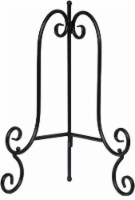 Pinnacle Scallop Metal Easel - Black Perspective: Main