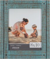 Pinnacle Distressed Picture Frame - Rustic Blue Perspective: Main
