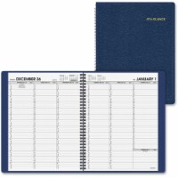 At A Glance AAG7095020 Weekly Appointment Book&#44; Leather - Navy
