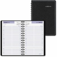 At A Glance AAGG10000 Quarter-hourly Appointment Daily Book - Black