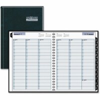 At A Glance AAGG520H00 8 x 11 in. Premiere Weekly Appointment Book - Black