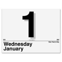 At A Glance AAGK150 Today is Daily Wall Calendar Refill