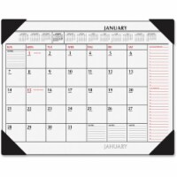 At A Glance AAGSK117000 Monthly Desk Pad Calendar&#44; Red & Black