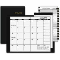 At A Glance AAG7006405 3.5 x 6 in. Pocket Planner 13 Months&#44; Simulated Leather - Black