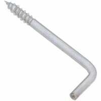 National 2030 Series #104 Square Bend Screw Hook Shoulder Hook (2 Count) N120287