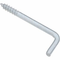 National 2030 Series #110 Square Bend Screw Hook Shoulder Hook (6 Count) N120402