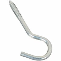National 1/4 In. x 4-1/4 In. Steel Screw Hook N220863 Pack of 10