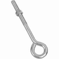 National 1/2 In. x 8 In. Zinc Eye Bolt with Hex Nut N221325
