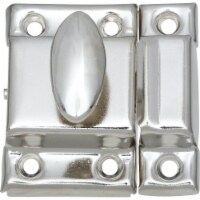 National Hardware Nickel Cupboard Turn - Silver