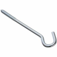 National 3/8 In. x 8 In. Steel Screw Hook N220897 Pack of 10