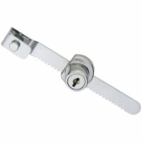 National 4-1/2 In. Chrome Keyed Showcase Lock - Keyed Alike N185306