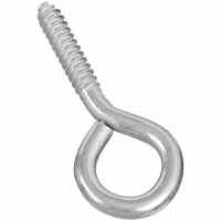 National Hardware 0.36 in. Dia. x 3-7/8 in. L Zinc-Plated Steel Screw Eye 190 lb. capacity 2