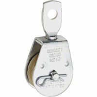 National 3211 1-1/2 In. O.D. Single Swivel Eye Steel Rope Pulley N195784