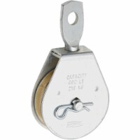 National 3211 2 In. O.D. Single Swivel Eye Steel Rope Pulley N195792