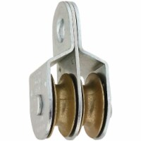 National 3214 1-1/2 In. O.D. Double Fixed Eye Steel Rope Pulley N199810