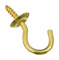 National Hardware Solid Brass Cup Hook