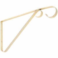 National 6 In. Brass Steel Hanging Plant Bracket N274555
