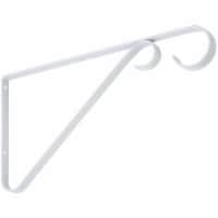National 9 In. White Steel Hanging Plant Bracket N274571
