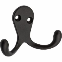 National Oil Rub Bronze Double Cloth Wardrobe Hook, 2 per Card N330829