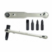 General Tools Multi-Bit Screwdriver, NumBits 5 8075