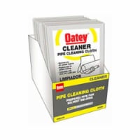 Oatey Cotton Pipe Cleaning Cloth 8 in. W x 7 in. L - Total Qty: 1