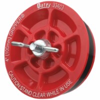 Oatey Gripper 4 In. ABS Mechanical Test Plug 33403