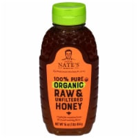 Nature Nate's® 100% Pure Organic Raw & Unfiltered Honey