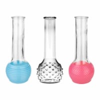 Love Wins Dot and Dash Assorted Bud Vase Perspective: Main