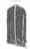 Whitmor Suit Bag - White/Clear