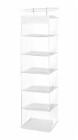 Whitmor Hanging Sweater Shelves - White Perspective: Main