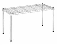 Whitmor Supreme Wide Stacking Shelf - Chrome Perspective: Main