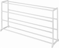 Whitmor Resin Shoe Rack - White Perspective: Main
