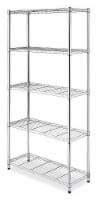 Fred Meyer Whitmor 5 Tier Adjustable Shelving Chrome 14 X 36 In