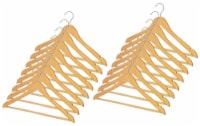 Whitmor Natural Wood Suit Hangers