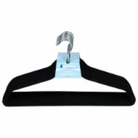 Whitmor Spacemaker Suit Hangers - Black