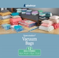 Whitmor Spacemaker™ Vacuum Bags - Clear/Blue Perspective: Main