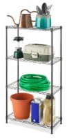 Whitmor Supreme 4-Tier Shelving - Black Perspective: Main