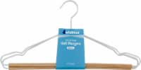 Whitmor Wire & Wood Suit Hangers - White Perspective: Main