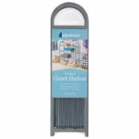 Whitmore Compact Closet Shelves - Gray