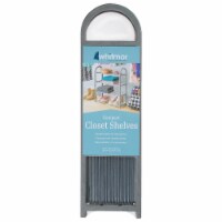 Whitmore Compact Closet Shelves - Gray Perspective: Main