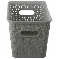 Whitmore Gray Basket