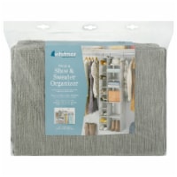 Whitmor Hanging Shoe & Sweater Organizer - Gray Perspective: Main