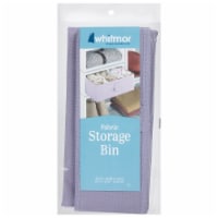 Whitmor Fabric Storage Bin - Lavender Aura