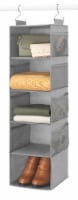 Whitmor 5-Shelf Hanging Organizer – Alloy Gray Perspective: Main