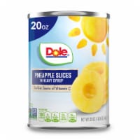 DOLE® Canned Pineapple Slices Fruit in Heavy Syrup