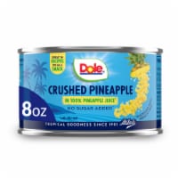 Dole® Canned Crushed Pineapple Fruit In 100% Pineapple Juice Perspective: Main
